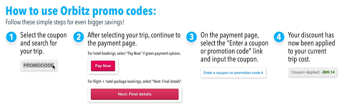 Official Orbitz Promo Codes, Coupons & Discounts - January 2021