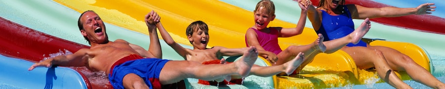 hotels with waterslide