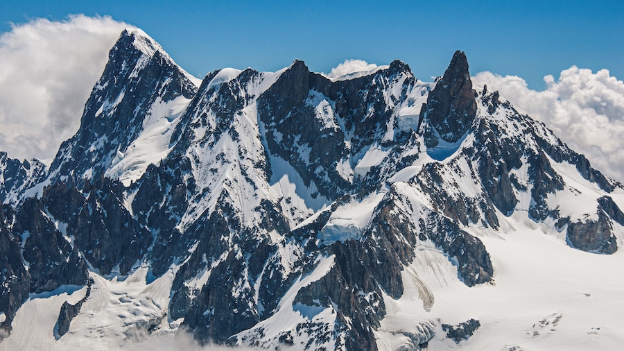 Urlaub in den Alpen im Januar