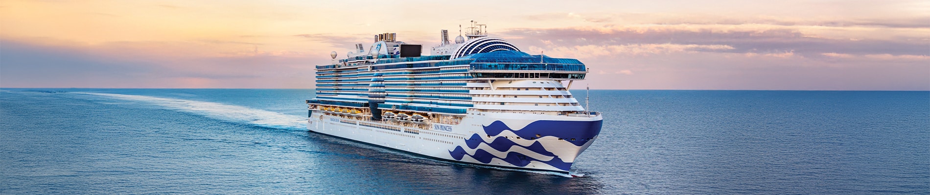 Ship sailing at sea.