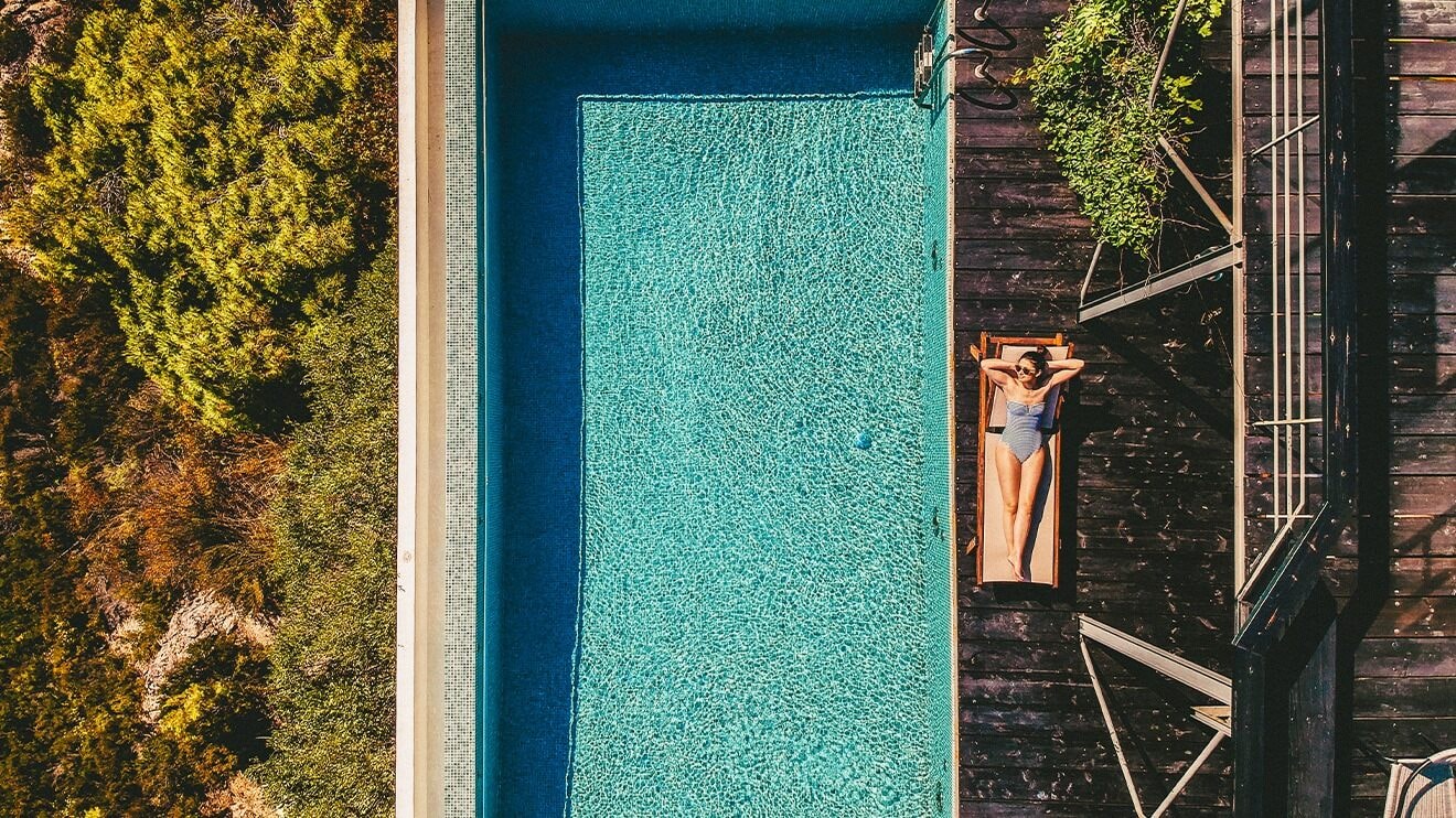 Poolside