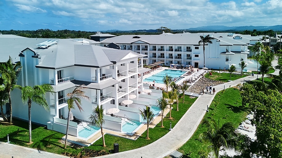 The Hotel Riu Negril in Jamaica.