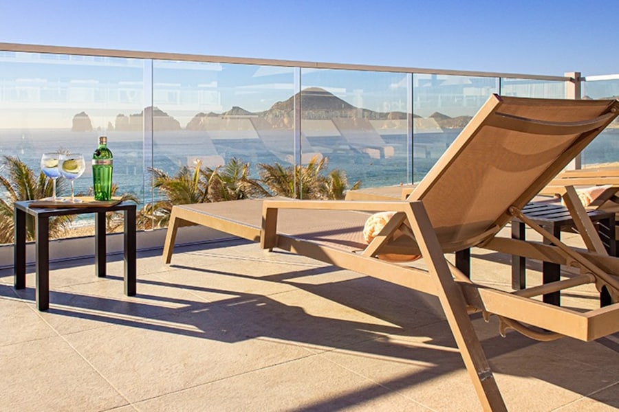 Hotel Riu Palace Baja in Cabo San Lucas, Mexico.