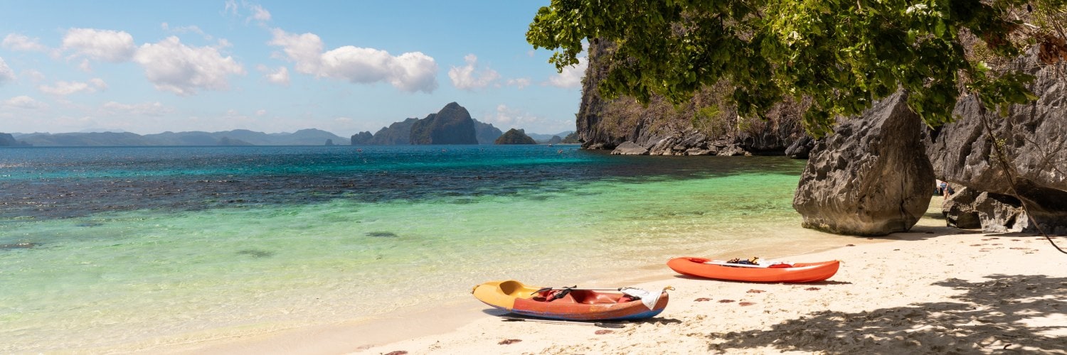 Asian temple behind cherry blossoms