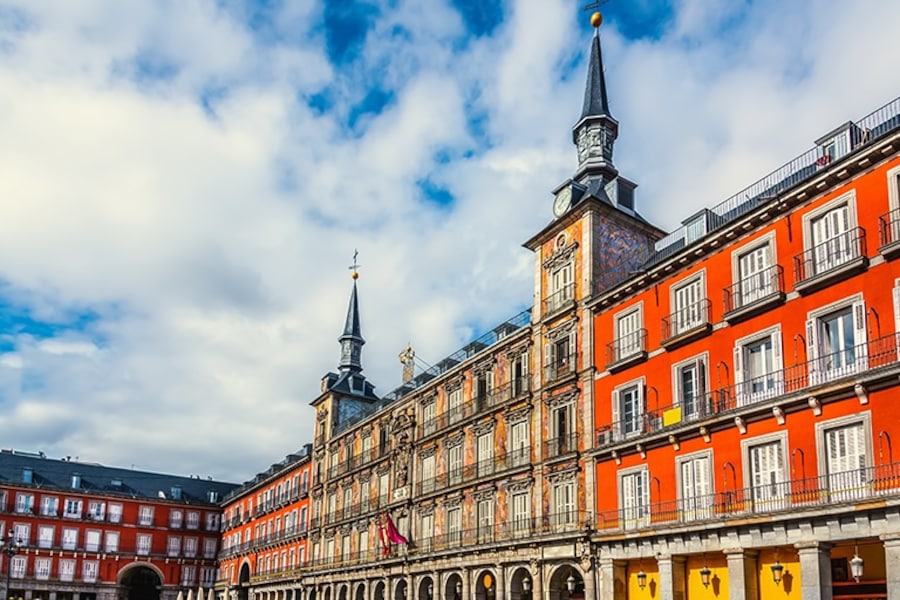 Plaza Mayor, Madrid.