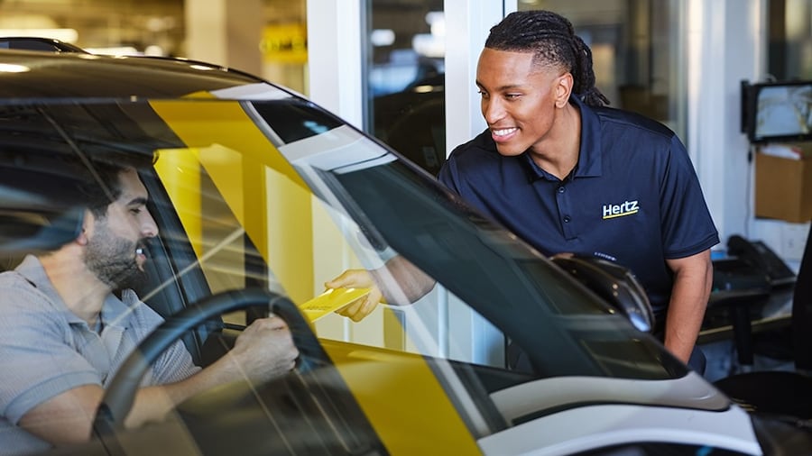 Hertz Car Rentals.