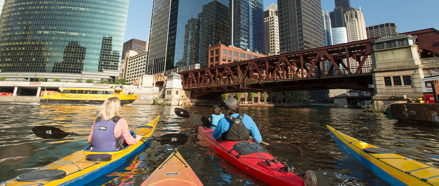 Chicago city landscape