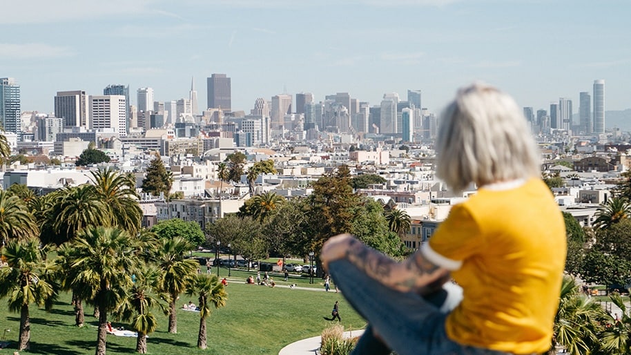 A view of scenic San Francisco.