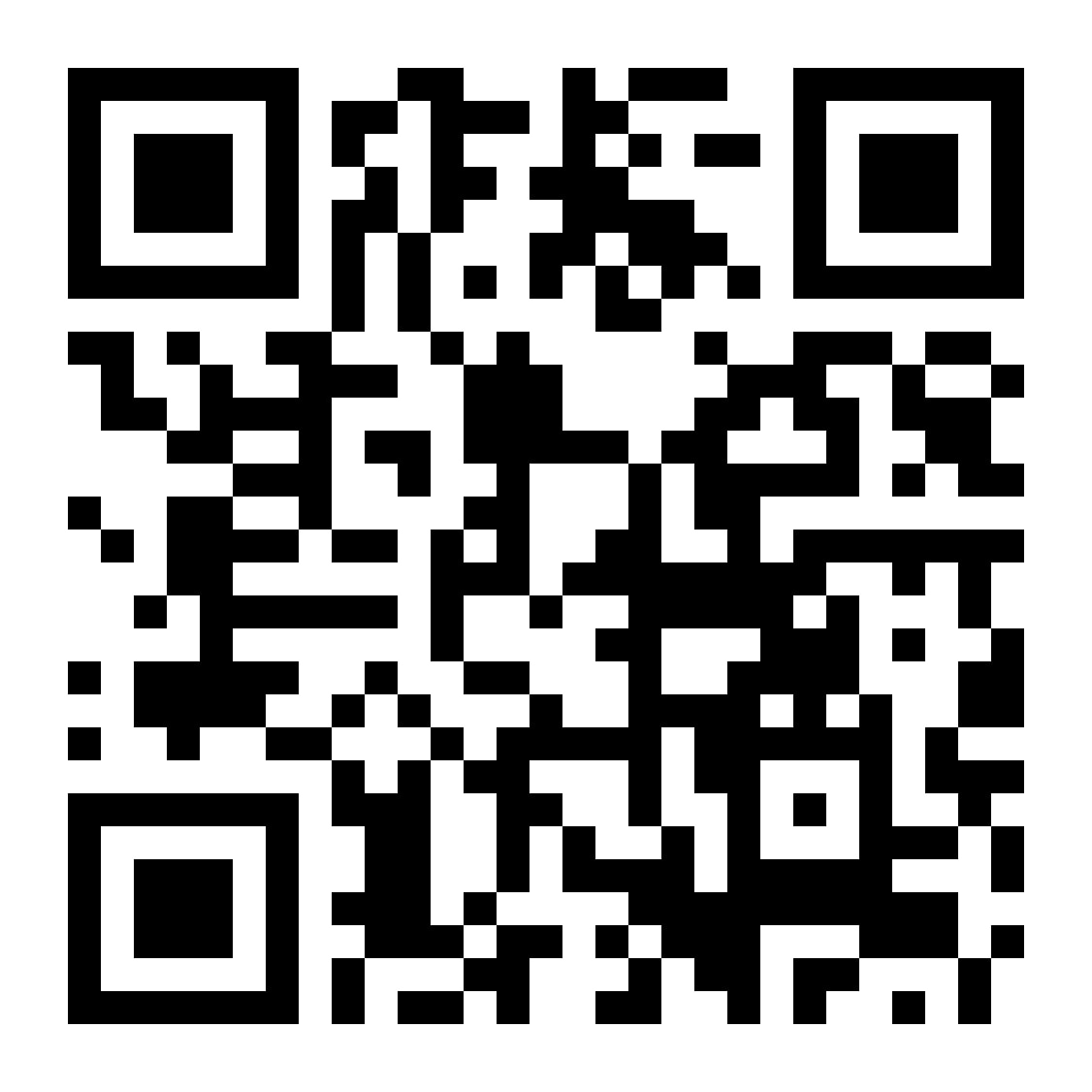 QR code to download the app
